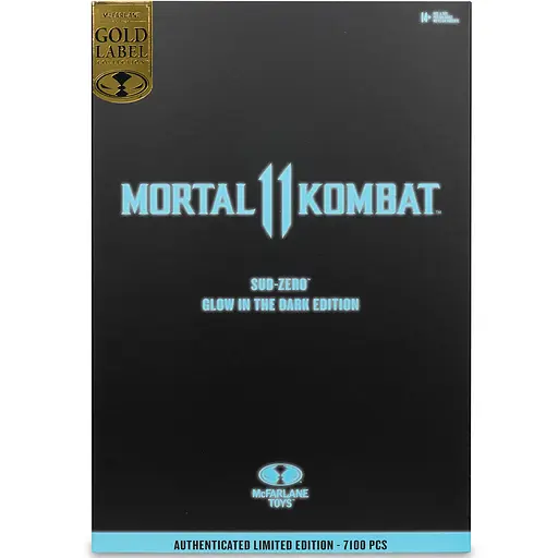 Фигурка Mortal Kombat 11 Sub-Zero - Glow In The Dark Edition - Gold Label 0 - фото 8