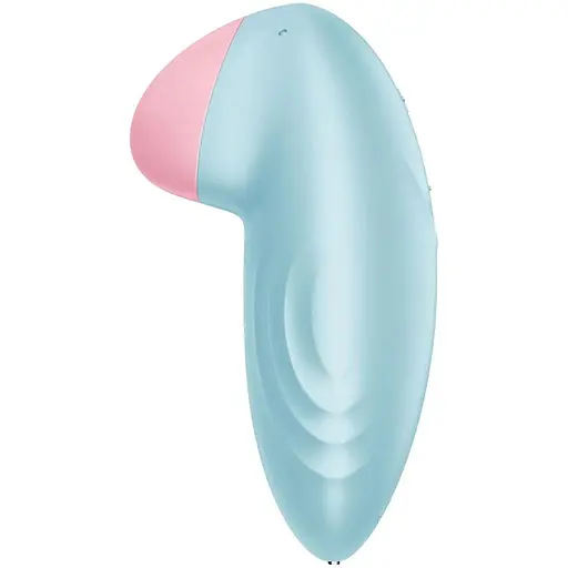 Cмарт-вибратор для клитора Satisfyer Tropical Tip Light Lilac Light Blue - фото 4
