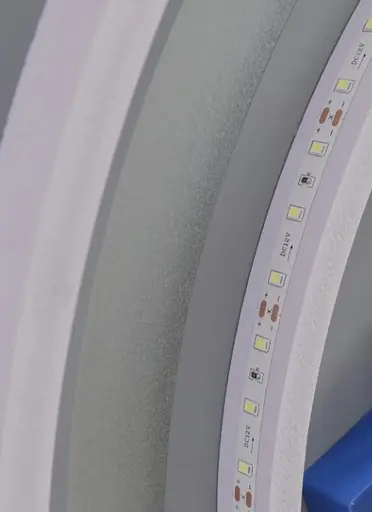 Дзеркало Mixxus PLAIN MC02-60-CASE з LED Touch, Anti-fog, димером, рег. яскравості, годинником (MI6661) - фото 5