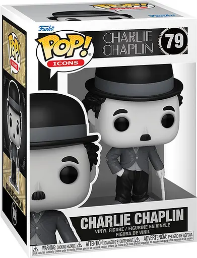 Фигурка Funko Pop Чарли Чаплин Charlie Chaplin 10 см FP CC 79 - фото 3