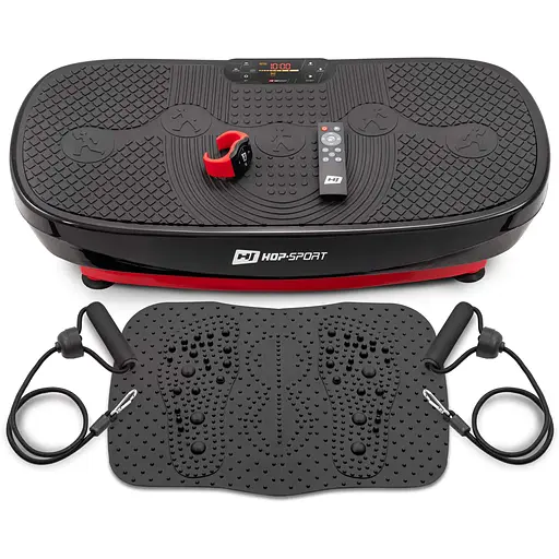 Віброплатформа Hop-Sport 3D HS-080VS Nexus Pro+ масажний килимок+ пульт управління/годинник - фото 4