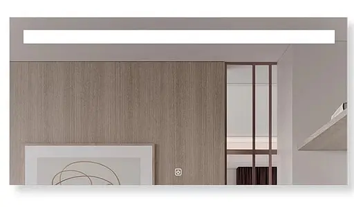 Дзеркало Dusel DE-M3021 75x120, Білий - фото 1