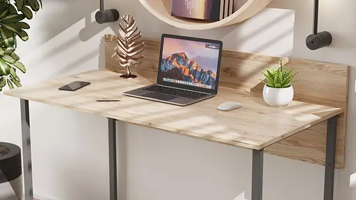 Комп'ютерний стіл Ferrum-decor Скай 75x120x60 сірий ДСП Дуб Сан-Марино 16мм (FRD-101544) - фото 7