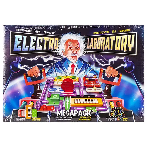 Електронний конструктор "Electro Laboratory. Megapack" Danko Toys ELab-01-04