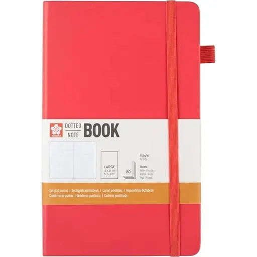 Блокнот для графіки та каліграфії Sakura у крапку Doted А5 (13х21см) 140г/м2 80л Plum - фото 1