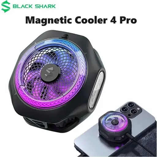 Кулер для смартфона Black Shark Magnetic Cooler 4 Pro Black [147777] - фото 6