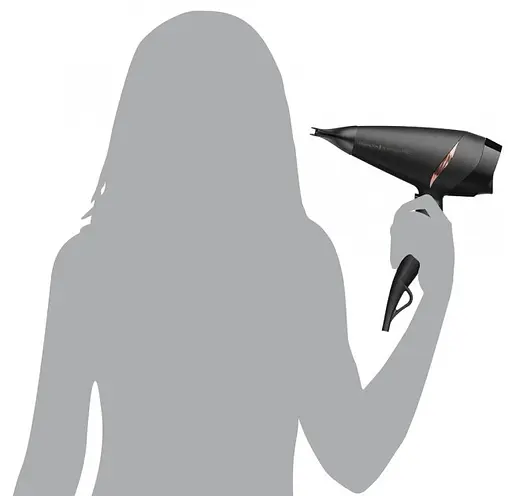 Фен Remington Supercare PRO 2200 AC motor, 2200Вт, 3 режими, дифузор, іоніз-я, хол. обдув, чорний - фото 9