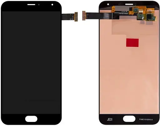 Дисплейный модуль Meizu Pro 5 черный - фото 1