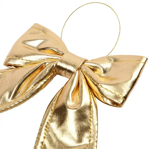Украшение декоративное Yes! Fun Бант 12x13.5 см золото (975091) - фото 4