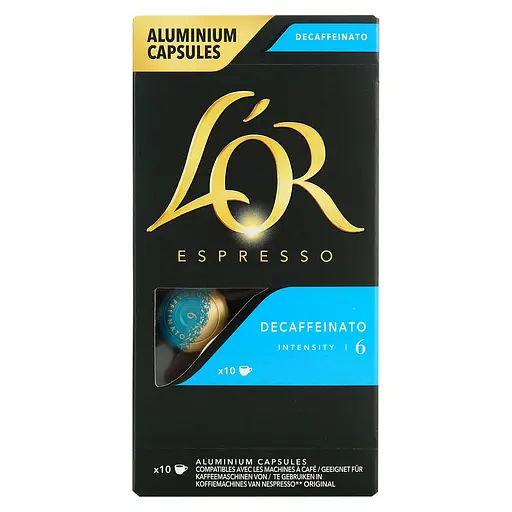 Кава мелена L'OR Espresso Decaffeinato капсули 260 г (5 шт. х 52 г) - фото 3