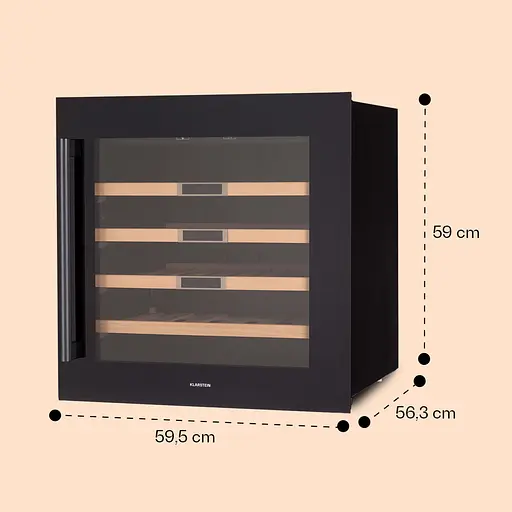 Винний холодильник Klarstein Vinsider 36 Built-In Uno (10041286) - фото 2