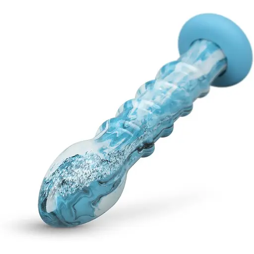 Стеклянный дилдо Gildo Ocean Wave - фото 3