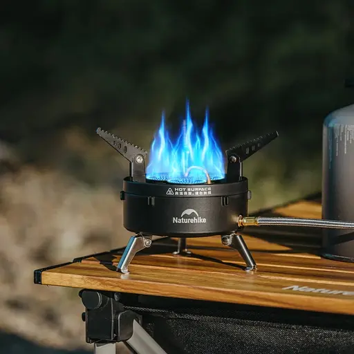 Горелка газовая Naturehike CNK2450CF019 трехконфорочная (1047-6975641889045) - фото 7