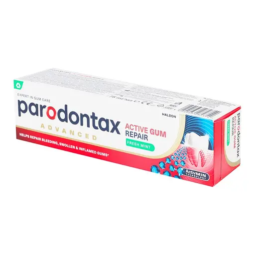 Паста зубная Parodontax Свежая мята, Активное восстановление десен 75 мл - фото 3