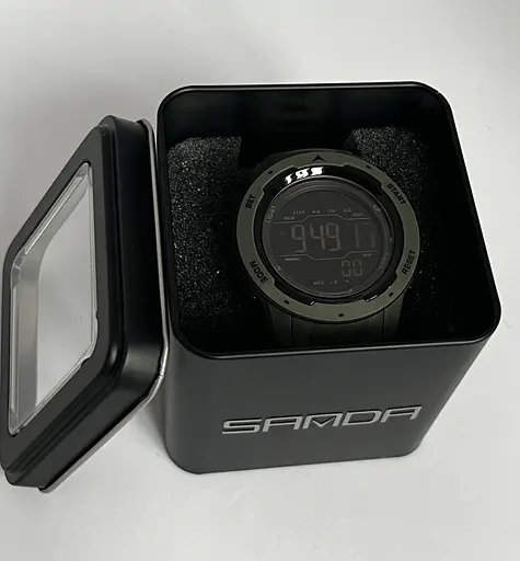 Тактические часы North Edge Mars Pro Black 5Bar Зеленый - фото 4