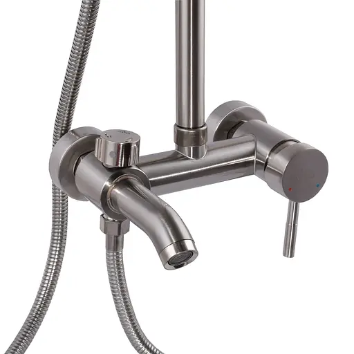 Душова система Globus Lux ALPEN SBT1-0002 змішувач з верхнім душем і ручною лійкою для комфортного душу - фото 2