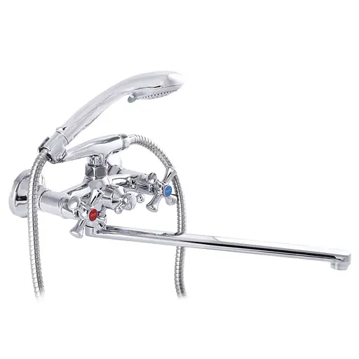 Змішувач для ванни Zerix D4Q 827 ZX0009 Хром - фото 1