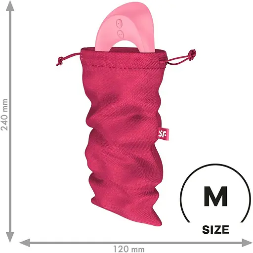 Мішечок для зберігання іграшок Satisfyer Treasure Bag M Pink - фото 2