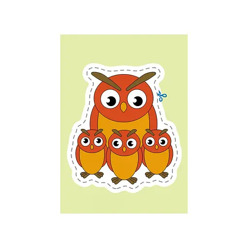 Вырезалки для самых маленьких. Животные и их детеныши КЕНГУРУ 1376004 от 3 лет - фото 4