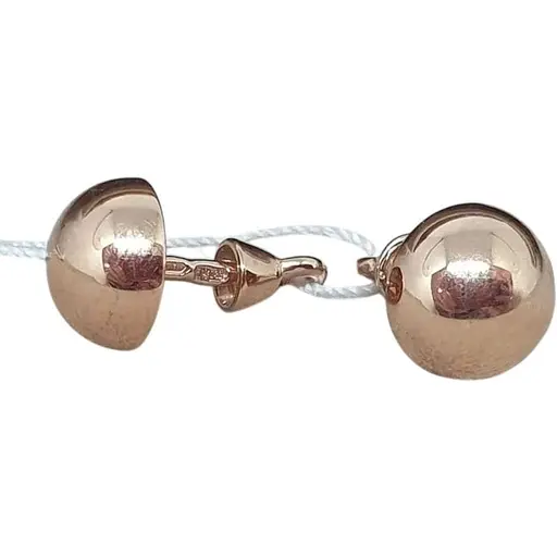 Золотые серьги-пуссеты Tango. 580082