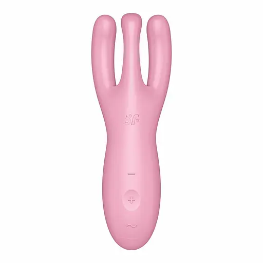 Вібратор для клітора Satisfyer Threesome 4 14 см рожевий - фото 7
