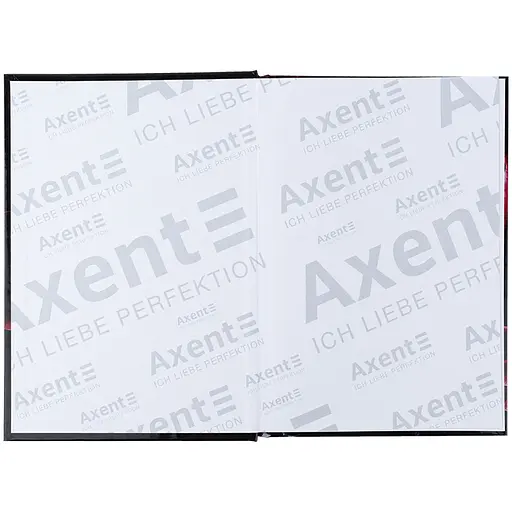 Книга записна Axent Maroon fleur А5 в клітинку 96 аркушів (8459-1-A) - фото 2