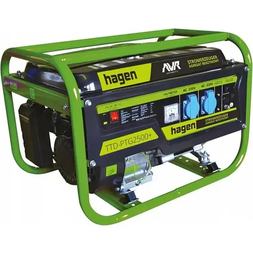 Бензиновий генератор Hagen TTD-PTG2500+