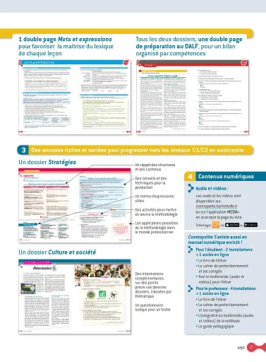 Cosmopolite 5 - Pack Livre de l'élève + Version numérique (C1-C2) - фото 7