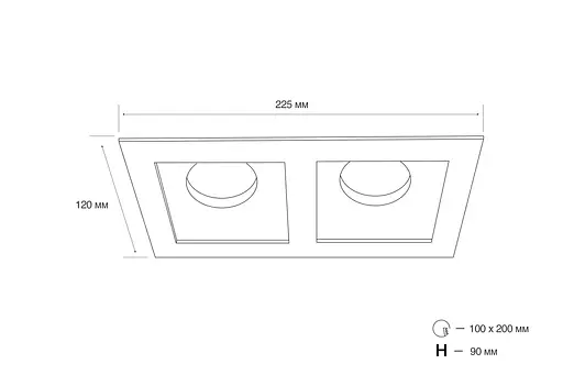 Точковий світильник MJ-Light 102 AL - фото 3
