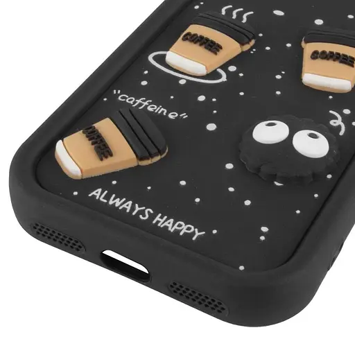 Чехол Epik TPU Toys Case with Ears для Apple iPhone 15, 6.1 Black - фото 5