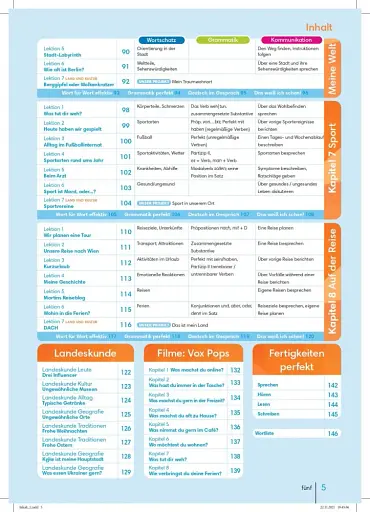 Perfekt für die Ukraine 1. Kursbuch Pre A1/A1 - фото 4