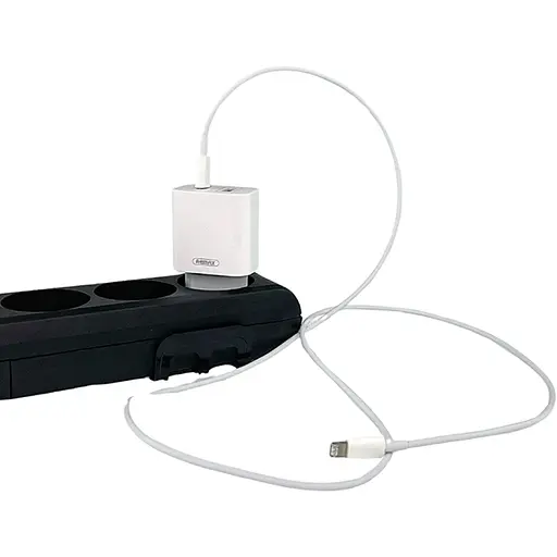 Швидкий зарядний пристрій 20W Remax RP-U68 1xType-C 1xUSB-A PD+QC Білий - фото 5