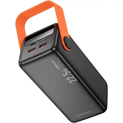 Внешний аккумулятор Borofone Magnifico BJ66A 50000mAh 22.5W Black [130221] - фото 2