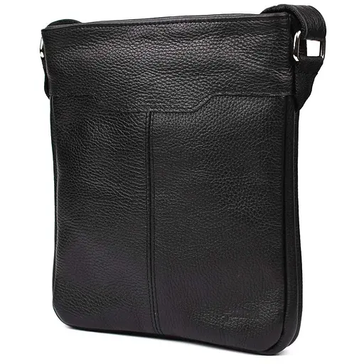 Кожаная мужская сумка через плечо TARWA 26х23х4 см sum0025899 - фото 4