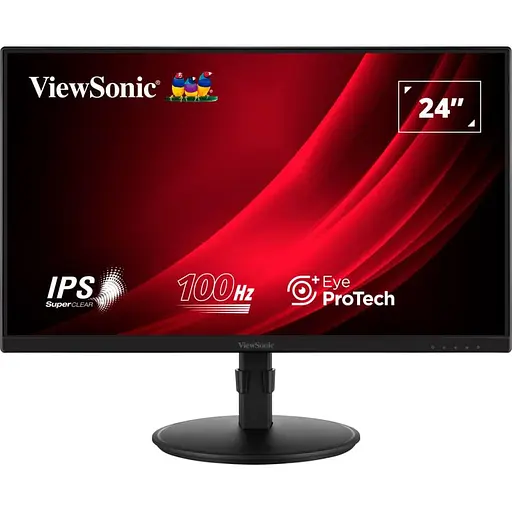 Монитор 23.8" ViewSonic VA2408-HDJ FHD IPS 100Hz (VA2408-HDJ) - фото 1