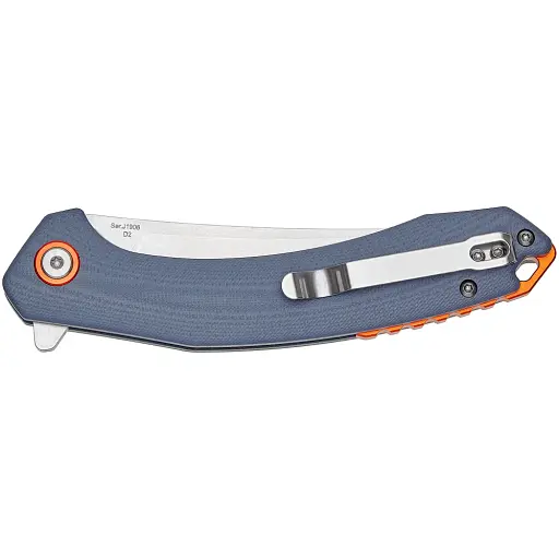 Ніж CJRB Gobi G10 Gray-blue - фото 4