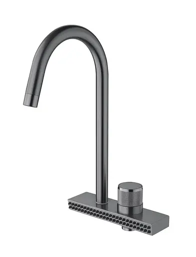 Змішувач для кухні Mixxus "Водоспад" FOL-011 graphite MI6346 Графіт - фото 1