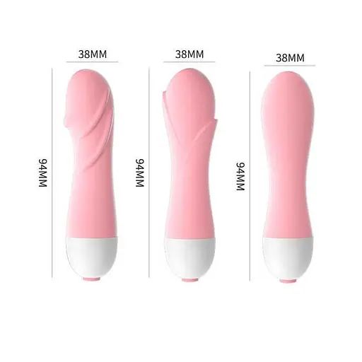 Мультифункціональний вібромасажер 10 режимів стимуляції клітора та точки G Рожевий K000761 - фото 2