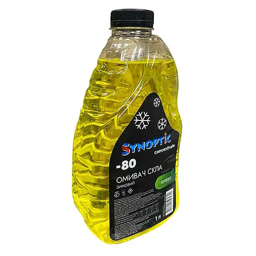 Омыватель стекло Synoptic Цитрус зимний концентрат -80°C 1 л - фото 2