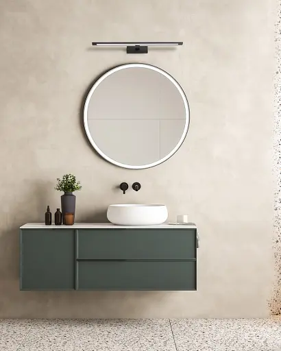 Світильник підсвітка для дзеркала TK Lighting 18002 Gallery LED 1x20W 4000K 2450Lm IP44 чорний - фото 2