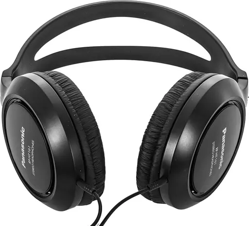 Дротові повнорозмірні навушники Panasonic RP-HT161E-K (Чорний) - фото 4