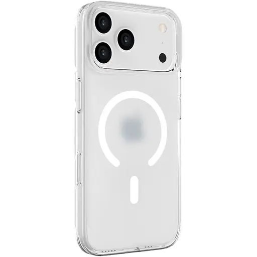 Чехол iLera GlassCase + Camera Button with MagSafe для Apple iPhone 17 Pro Max Frosted iLGlCFrCb17PrMx (150422)