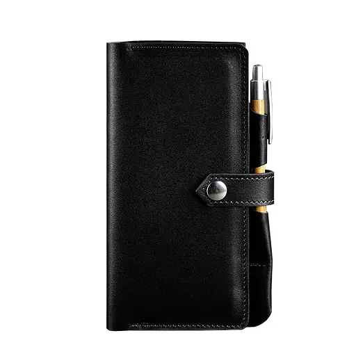 Шкіряний тревел-кейс 4.0 Угольно-чорний - фото 7