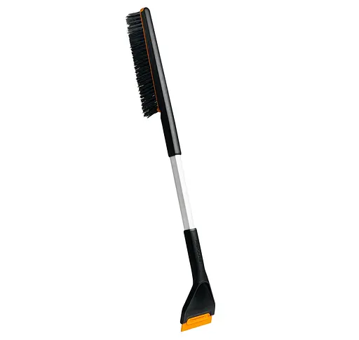 Щітка-скребок Fiskars Plus L - 75 см, щітка 26 см, скребок 9 см (1078494) - фото 1