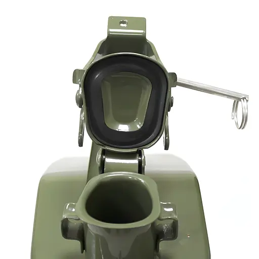 Каністра металева для пального герметична з важільним замком 20 л (20l) - фото 2