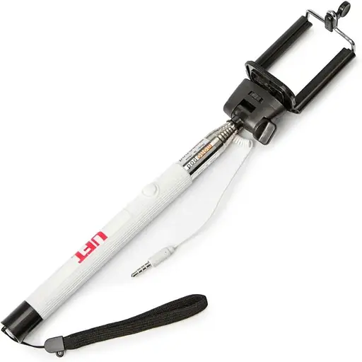 Монопод для селфі Smart зі шнуром SS1 white - фото 1