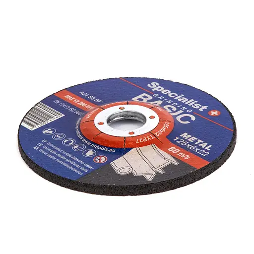 Диск шлифовальный для металла Specialist+ Basic 125 x 6.4 x 22 (250-21260) - фото 2