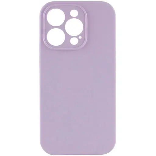 Чехол Silicone Case с защитой камеры Full Apple iPhone 13 Pro Elegant purple