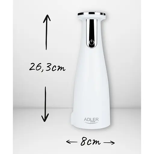 Измельчитель соли и перца Adler AD 4449 White [132597] - фото 7
