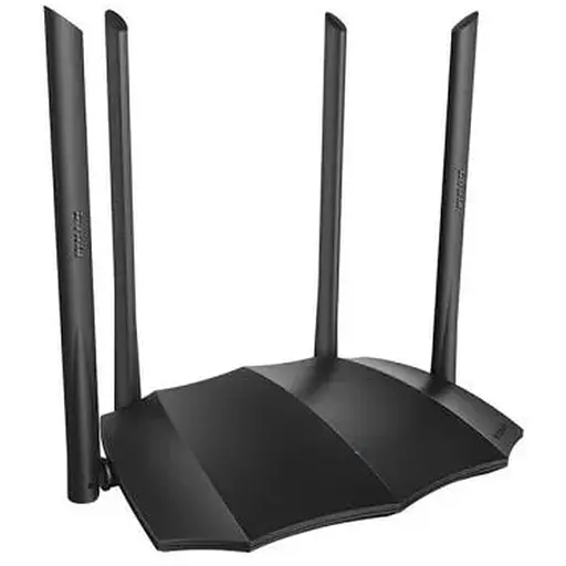 Роутер Tenda AC8, Wi-Fi 802.11ac/a/n/g/b, до 1167 Mb/s, 2.4GHz/5GHz, 3x10/100/1000 Mb/s, RJ45 10/100/1000Mb/s (GE), 4 внешних